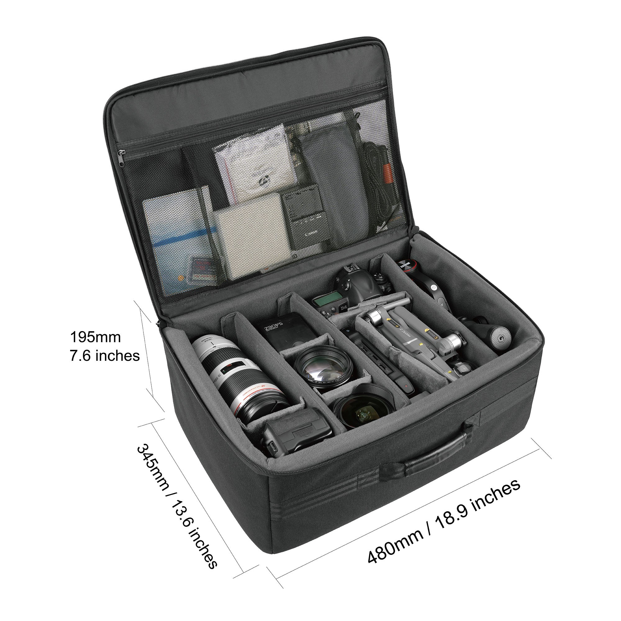 camera gear organizer Vanguard Supreme Divider Insert 46