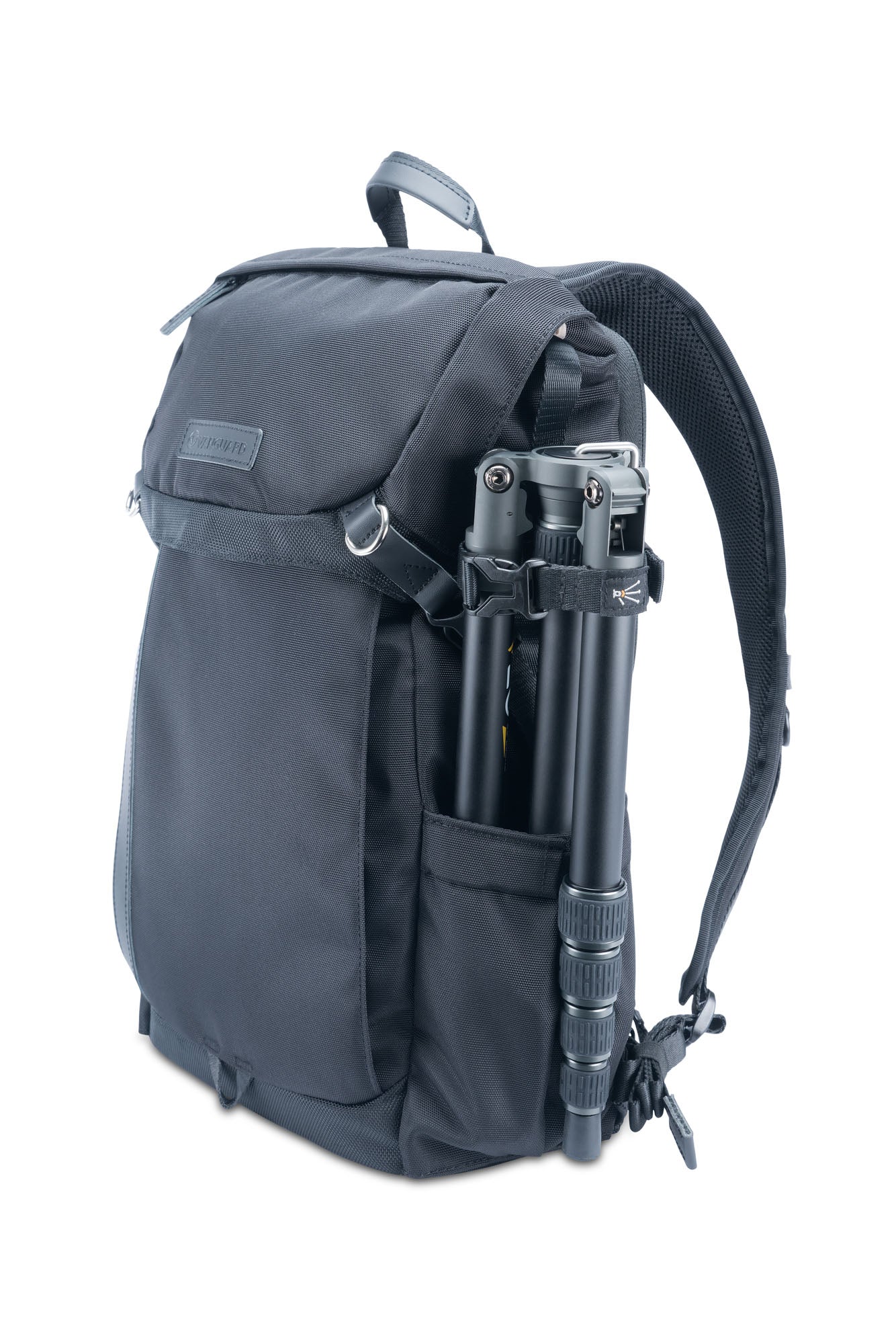 Vanguard VEO GO 46M BK Camera Backpack (Black) – Slim Mirrorless Camera Backpack with Rear Access & Travel-Ready Storage