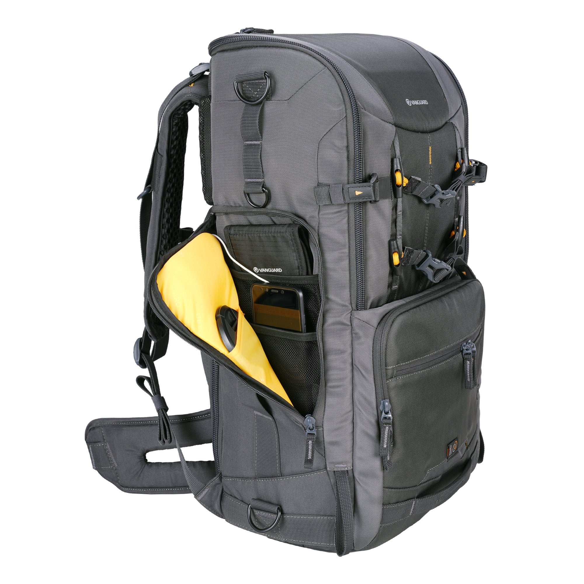backpack for camera and 17 laptop Vanguard ALTA SKY 69 49L Camera Backpack, Dark Gray