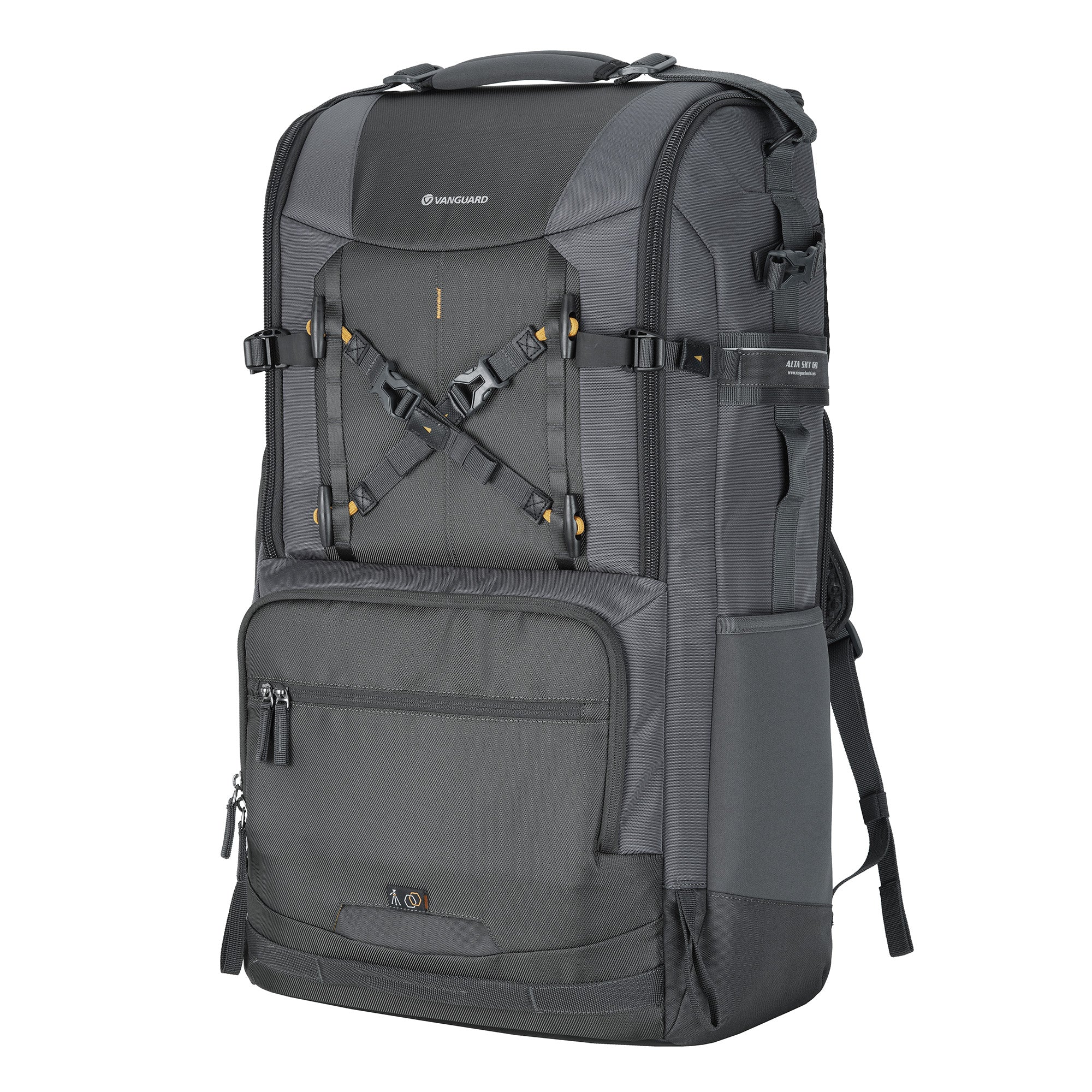 Vanguard ALTA SKY 69 49L Camera Backpack, Dark Gray
