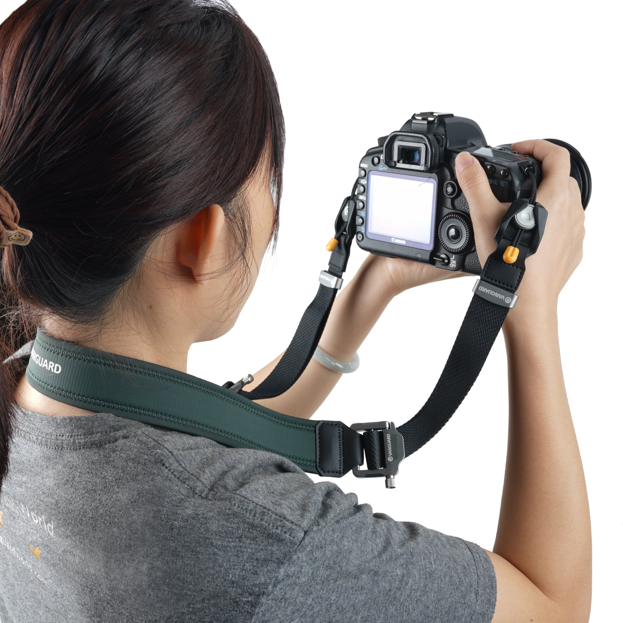 Vanguard Connect 3N1 NS 38 GR Green 3-in-1 Quick-Release Camera & Bino ...