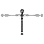 Vanguard EQ-Precision 1QS A Aluminum Gun Bipod w/ Ball Head & Quick-Release Pic Rail Adapter