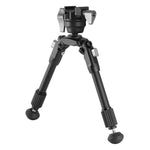 Vanguard EQ-Precision 1QS A Aluminum Gun Bipod w/ Ball Head & Quick-Release Pic Rail Adapter