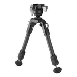 Vanguard EQ-Precision 1QS C Carbon Gun Bipod w/ Ball Head & Quick-Release Pic Rail Adapter