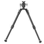 Vanguard EQ-Precision 2QS A Aluminum Gun Bipod w/ Ball Head & Quick-Release Pic Rail Adapter