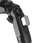 Vanguard EQ-Precision 3QS A Aluminum Gun Bipod with Ball Head & Quick-Release Pic Rail Adapter – Extended Height Shooting Support (13–27