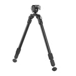 Vanguard EQ-Precision 3QS A Aluminum Gun Bipod with Ball Head & Quick-Release Pic Rail Adapter – Extended Height Shooting Support (13–27