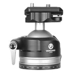 Vanguard Endeavor BT 264CGM65 Compact Packable Carbon Shooting Tripod w/ Low-Profile Ball Head and Compact Gun Mount Clamp