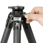 Vanguard Endeavor LT 26mm Carbon Legs Packable Shooting Tripod w/ Compact Clamping Gun Mount