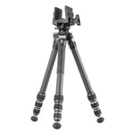Vanguard Endeavor LT 26mm Carbon Legs Packable Shooting Tripod w/ Compact Clamping Gun Mount