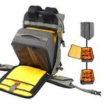 Vanguard Adventurer Kit: VEO 3+ Tripod w/ Multi-Angle Center Column, VEO Active Camera Backpack & Extra Quick-Release Plate Bundle