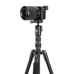 VEO 3 GO 204AB (Gen 2) Aluminum Travel-Size Camera & Video Tripod w/ Ball Head