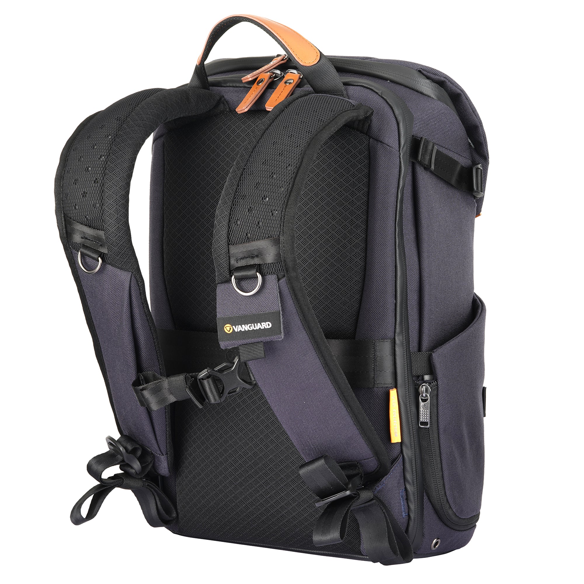 blue camera laptop backpack Vanguard VEO City B42 Medium Camera Backpack w/ Pouch