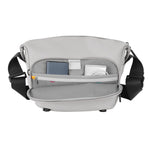 Vanguard VEO Lite S7L Camera & Everyday Shoulder Bag (Cream) – Fits Mirrorless Camera + Multiple Lenses, Tablet Storage, Removable Dividers, Easy-Clean Water-Resistant Design