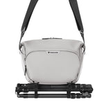 Vanguard VEO Lite S7L Camera & Everyday Shoulder Bag (Cream) – Fits Mirrorless Camera + Multiple Lenses, Tablet Storage, Removable Dividers, Easy-Clean Water-Resistant Design
