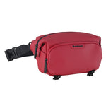 Vanguard VEO Lite W3L Camera & Everyday Waist Pack (Red) – 3L Capacity, Fits Mirrorless Camera + Accessories, Tripod Strap, Adjustable Wear, Easy-Clean Water-Resistant Design