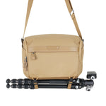 Vanguard VEO Metro 7-Liter Camera and Everyday Shoulder Bag - Beige