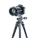VEO 2 PRO 203AO ALUMINUM TRIPOD WITH 2-WAY PAN HEAD - RATED AT 6.6LBS/3KG