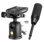 VEO BP-45T Ball Head with Pan Handle -- Camera & Smartphone Compatible